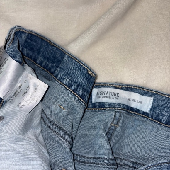 Levi's Sky Blue Relaxed Fit Men's Jeans - Picture 4 of 4